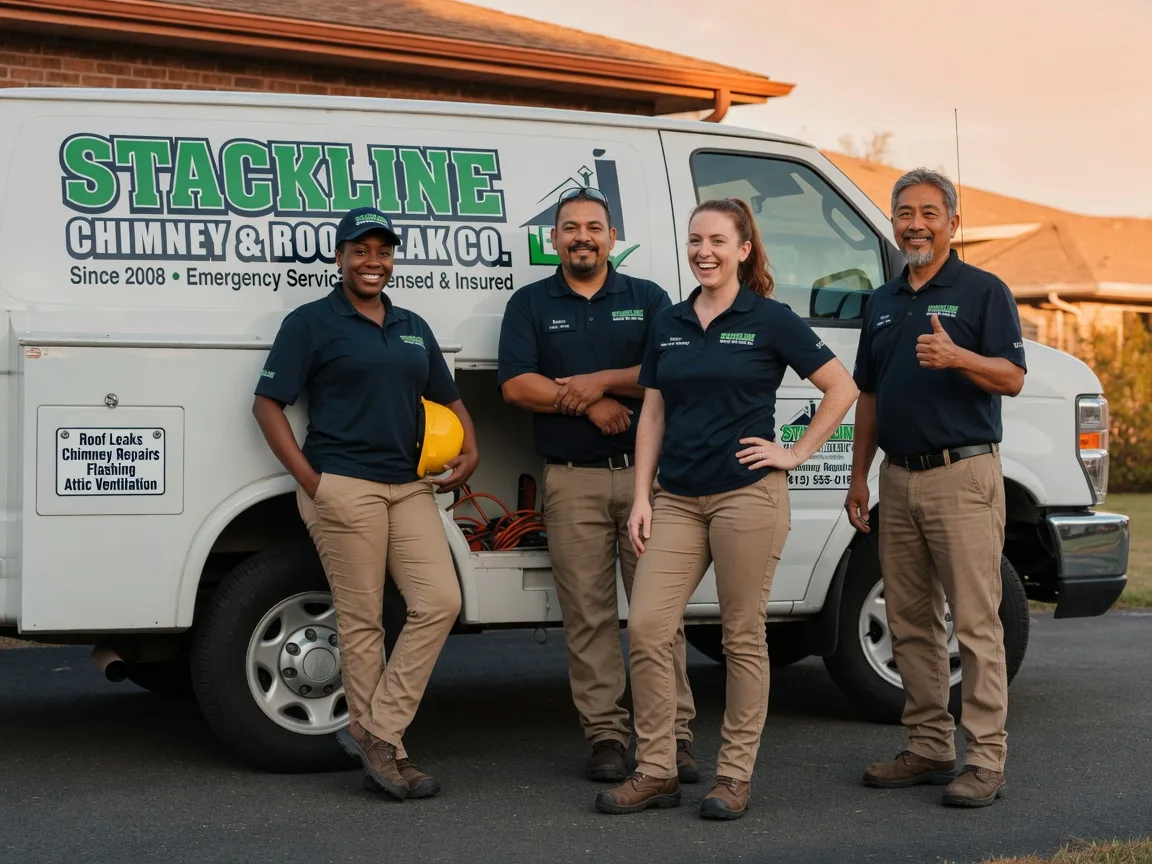 Chimney flashing repair company in Kalona, IA